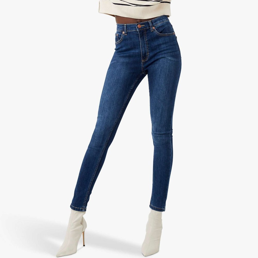 French Connection "Reset" Skinny Jean "Vintage" Blue NEW- Sz. 8